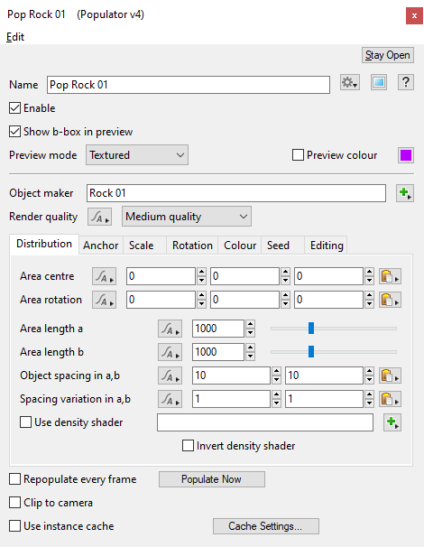 Populator v4