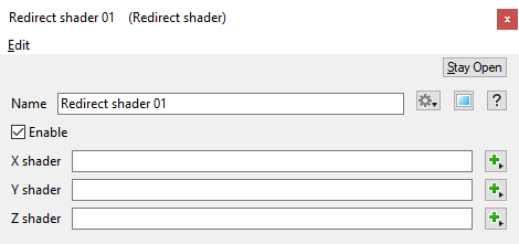 Redirect Shader