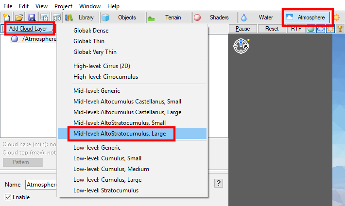 Add and Easy Cloud to the project.