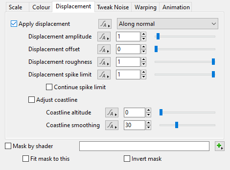 Displacement Tab