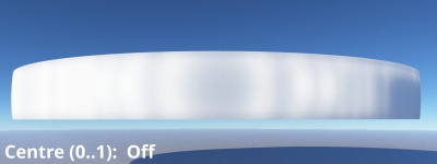 Depth modulator off. Centre(0..1) = 0